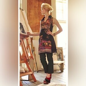 LeifNotes Lilium Silk Shirtdress